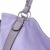 Duża Torebka Damska Shopper Bag firmy Hernan Jasno Fioletowa
